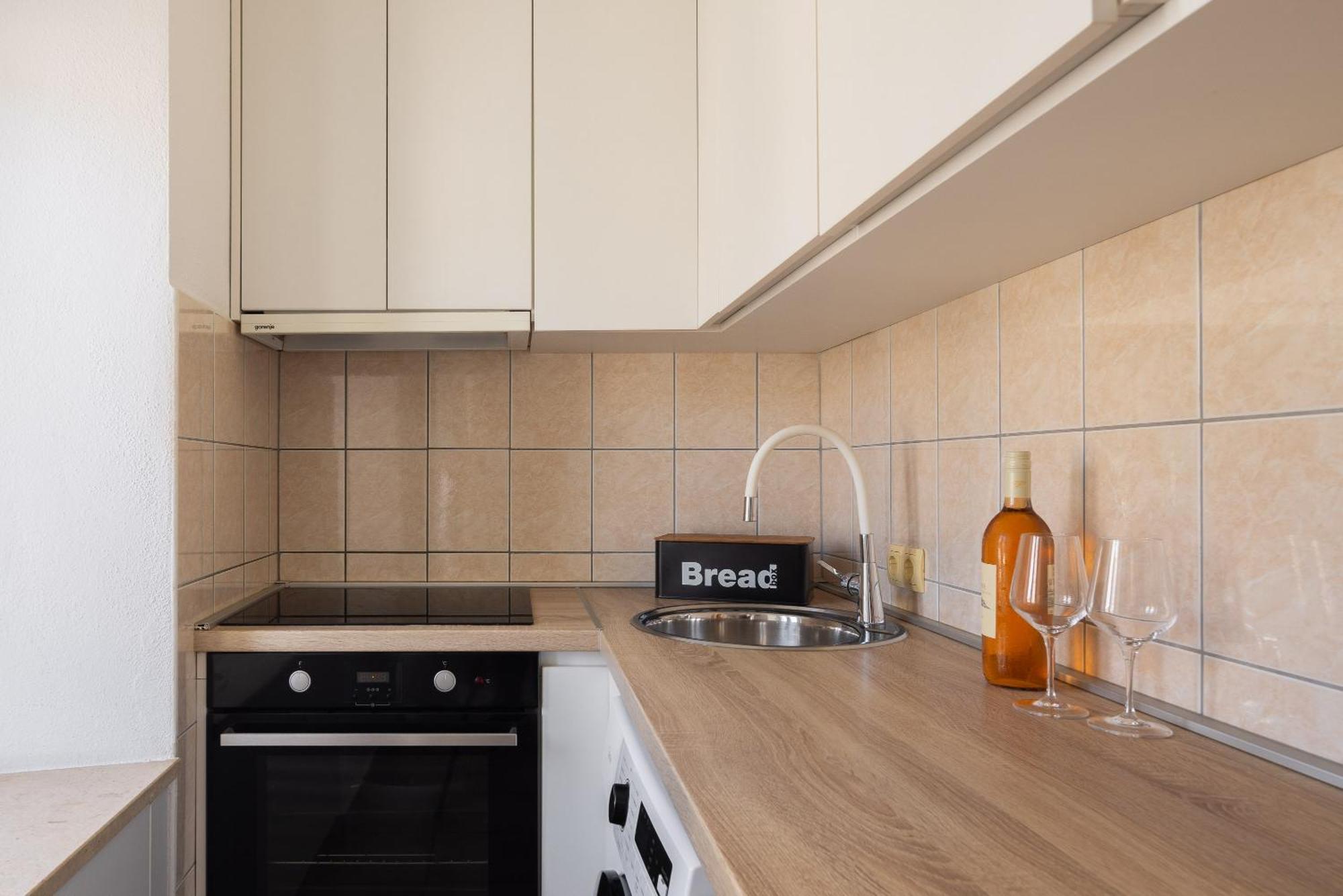 Galatea Apartments - Town Centre With Free Parking Baska Voda Ngoại thất bức ảnh